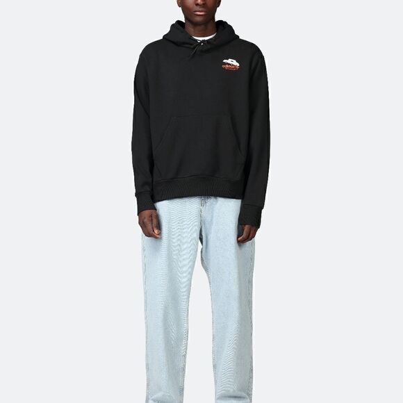 Adidas Mettz Mobbing Hoodie Skateboarding Artist Men's S Black HM9358 Painting - Picture 8 of 17